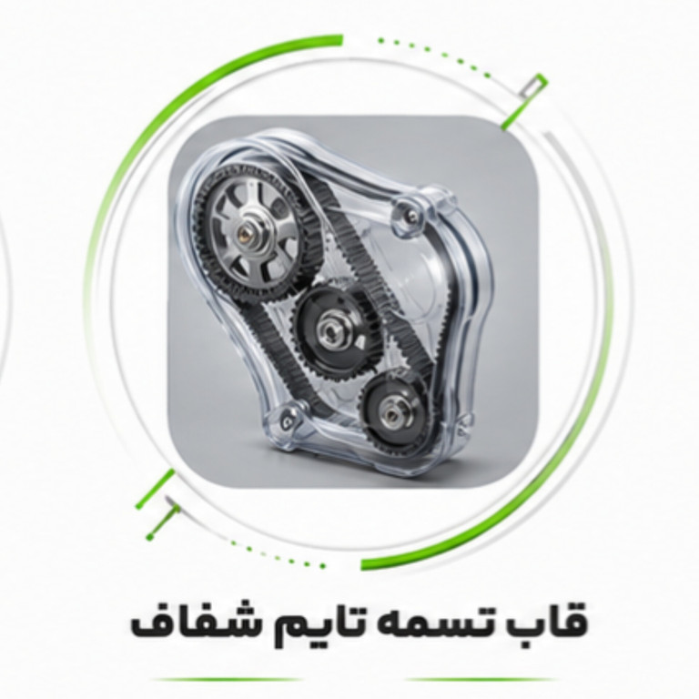 قاب تسمه تایم شفاف خودرو نشکن