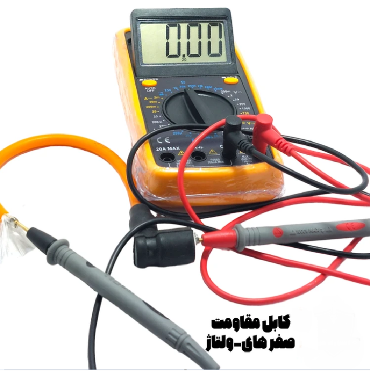 تصویر وایر شمع تقویتی پژو 405 کاربراتور مدل 2000cc - بازرگانی اتو یدک