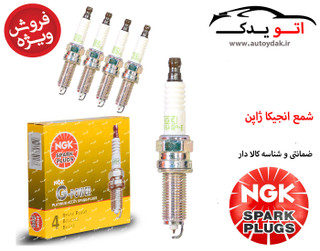 تصویر شمع انجیکا سوزنی پلاتینیوم پایه بلند یوروچهار LZKR6AGP-E-94017 مناسب تقویت - بازرگانی اتو یدک
