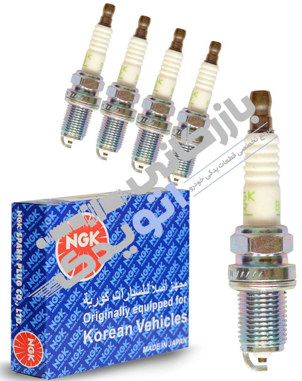 شمع انجیکا تک پلاتین پایه کوتاه BKR6E-93840