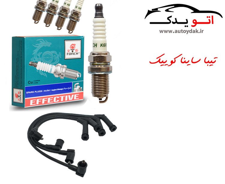 پک شمع وایر شمع فوق اقتصادی تیبا ، ساینا ، کویئک