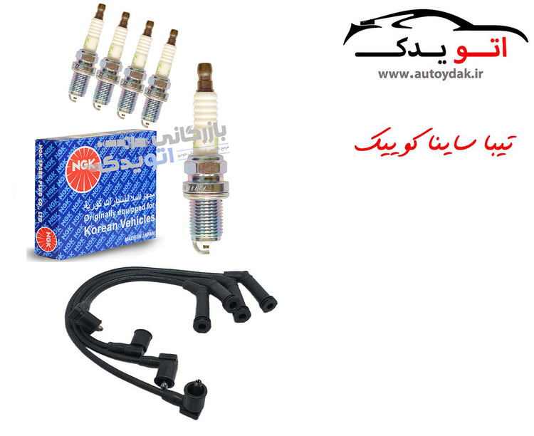 پک شمع وایر شمع فوق اقتصادی پراید زیمنس